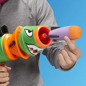 NERF Fortnite Rl Blaster -- Fires Foam Rockets -- Includes 2 Official Fortnite Rockets -- for Youth, Teens, Adults