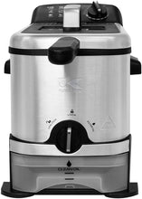 Load image into Gallery viewer, Kalorik 3.2 Quart Deep Fryer with Oil Filtration, Stainless Steel
