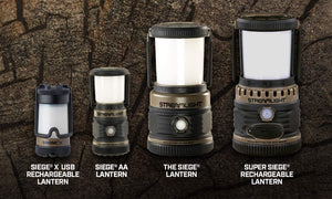 Streamlight 44941 Siege 200 Lumen Ultra-Compact Work Lantern (Coyote Green, 3xAA Battery)