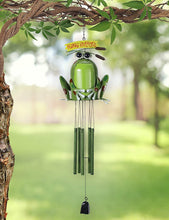 Load image into Gallery viewer, Sunset Vista Designs Happy Frog Wind Chime, 36&quot;