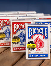 Load image into Gallery viewer, Bicycle Poker Size Standard Index Playing Cards [Colors May Vary: Red, Blue or Black]