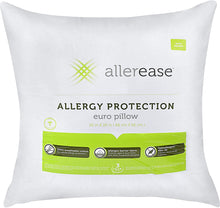 Load image into Gallery viewer, Aller-Ease 100% Cotton Allergy Protection Euro Pillow, 26-inch by 26-inch