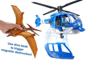 Jurassic World Destruct-a-saurs Pteranodon Copter Attack Set