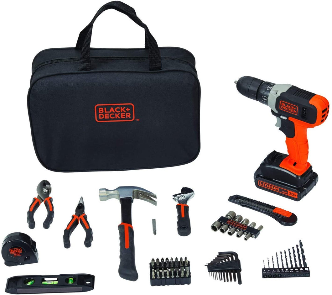 BLACK+DECKER BDPK70275CWM 20-Volt MAX Project Kit 75-Piece