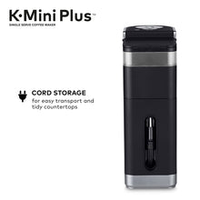 Load image into Gallery viewer, Keurig K-Mini Plus Single Serve K-Cup Pod Coffee Maker, with 6 to 12oz Brew Size, Stores up to 9 K-Cup Pods, Travel Mug Friendly