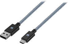 Load image into Gallery viewer, 10&#39; USB-to-USB Type C Cable Gray/Black