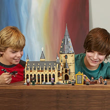 Load image into Gallery viewer, LEGO Harry Potter Hogwarts Great Hall 75954 Building Kit and Magic Castle Toy, Fantasy Creatures, Hermione Granger, Draco Malfoy and Hagrid (878 Pieces)