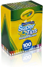 Load image into Gallery viewer, Crayola Super Tips Marker Set, Washable Markers, Assorted Colors