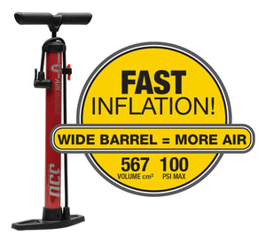 Bell Air Attack High Volume Bicycle Pump