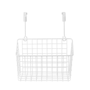 Spectrum Diversified Grid Storage Basket, Medium, White