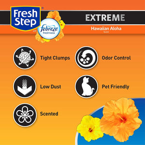 Fresh Step Cat Litter 25 lb Hawaiian Aloha