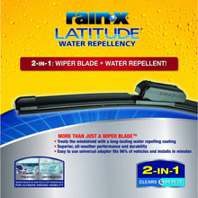 Load image into Gallery viewer, Rain-X 5079272-2 Latitude 2-IN-1 Water Repellency Wiper Blade, 14&quot; (Pack of 1)