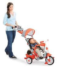 Load image into Gallery viewer, Little Tikes 5-in-1 Deluxe Ride &amp; Relax, Reclining Trike - Red