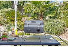 Load image into Gallery viewer, Nexgrill Industries Inc. 820-0033 2-Burner Portable Propane Gas Table Top Grill