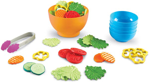 Learning Resources Garden Fresh Salad Set, Vegetables, Play Food, 38 Piece Set, Ages 2+