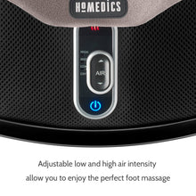 Load image into Gallery viewer, Shiatsu Air Max Heated Foot Massager | Air Compression Bladder, Warming Massage, Targets Knots &amp; Pressure Points | Soothes Tired, Aching Feet | HoMedics