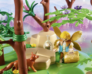 PLAYMOBIL Magical Fairy Forest Playset, Multicolor