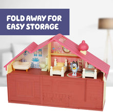 Load image into Gallery viewer, Bluey Family Home Playset with 2.5&quot; poseable Figure, Multicolor (13024)