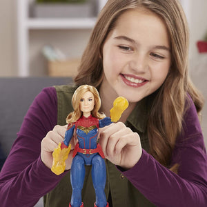 Captain Marvel Movie Cosmic Captain Super Hero Doll (Ages 6 & Up)