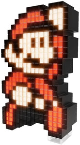 PDP Pixel Pals Nintendo Super Mario Bros 3 Mario Collectible Lighted Figure, 878-032-NA-SM3-NB