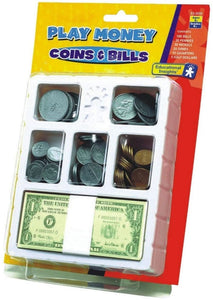 5 Pack EDUCATIONAL INSIGHTS LETS PRETEND PLAY MONEY COINS &