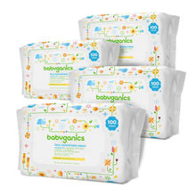 Load image into Gallery viewer, Babyganics Fragrance-Free Face, Hand and Baby Wipes, 800 wipes, Packaging May Vary