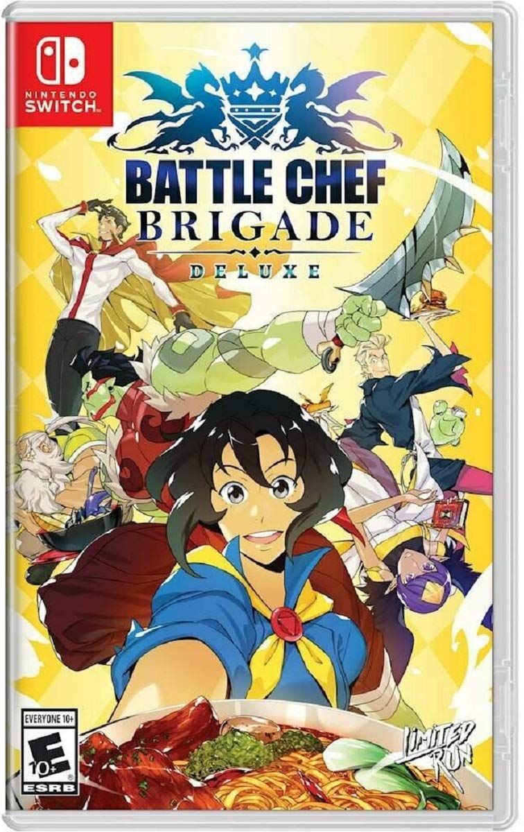 Limited Run Battle Chef Brigade Deluxe Physical Nintendo Switch Alternate Cover USA Region Free