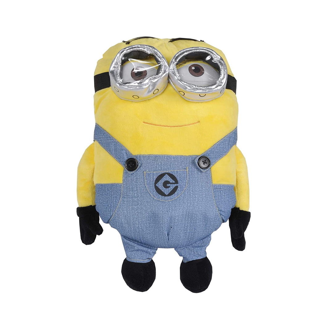 Universal Despicable Me Minions Dave Character Shaped Soft Plush Cuddle Pillow Yellow