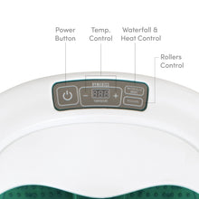 Load image into Gallery viewer, HoMedics, Deep Soak Duo Foot Spa with HeatBoost Power | Deep Rolling Wet/Dry Foot Massager | Dual Motorized Rollers, Waterfall Jets, Built-In Carry Handle, Acu-Node Surface &amp; Optional Heat