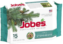 Load image into Gallery viewer, Jobes Evergreen 15 Spikes Value Pack