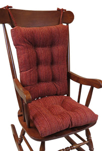 The Gripper Non-Slip Polar Jumbo Rocking Chair Cushions, Chocolate