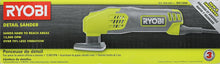 Load image into Gallery viewer, Ryobi DS1200 .4 Amp 13,000 OBM Corded 2-7/8&quot; Detail Sander w/ Triangular Head and 5 Sanding Pads