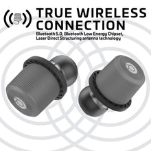 Load image into Gallery viewer, Rowkin Ascent Micro True Wireless Earbud Headphones: 17+ Hours, Bluetooth 5, Small Headphones &amp; Charging Case Deep Bass Mic Quick Pairing &amp; Noise Reduction for Android Samsung &amp; iPhone (Slate Gray)