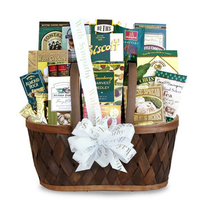California Delicious Gift Basket, Heartfelt Thoughts Sympathy