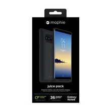 Load image into Gallery viewer, mophie juice pack - Protective Battery Case for Samsung Galaxy Note 8 – Charging Case – Wireless Charging – High-Impact Protection