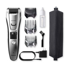 Load image into Gallery viewer, Panasonic Body and Beard Trimmer for Men ER-GB80-S, Cordless/Corded Hair Clipper, 3 Comb Attachments and 39 Adjustable Trim Settings, Washable
