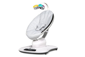 4moms mamaRoo 4 Bluetooth-Enabled high-tech Baby Swing – Classic Nylon Fabric with 5 Unique motions