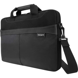 Targus Business Casual Slipcase with Shoulder Strap for 15.6-Inch Laptops, Black (TSS898)