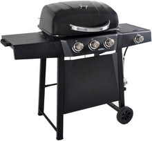 Load image into Gallery viewer, RevoAce GBC1793W Portable Dual Fuel Combination Charcoal/Gas Barbecue Outdoor Grill