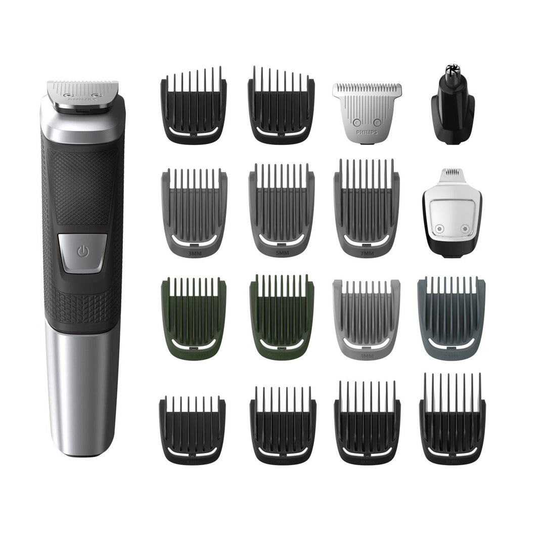 Philips Norelco Multi Groomer MG5750/49 - 18 piece, beard, body, face, nose, and ear hair trimmer and clipper