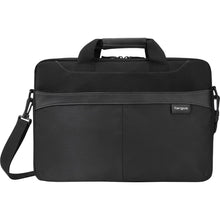 Load image into Gallery viewer, Targus Business Casual Slipcase with Shoulder Strap for 15.6-Inch Laptops, Black (TSS898)