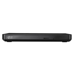 LG Electronics 8X USB 2.0 Super Multi Ultra Slim Portable DVD Rewriter External Drive with M-DISC Support for PC and Mac, Black (GP60NB50)