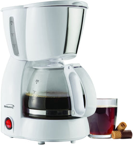 Brentwood 4-Cup Coffee Maker (White)