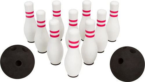 12- Piece Foam Bowling Set - 10 Pins & 2 Balls By Allures & Illusions