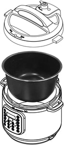 Instant Pot Ceramic Inner Cooking Pot - 8 Quart