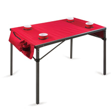 Load image into Gallery viewer, ONIVA - a Picnic Time Brand Portable Soft Top Travel Table, Red