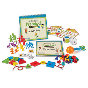 Learning Resources LER3477  All Ready for Preschool Readiness Kit