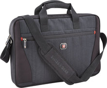 Load image into Gallery viewer, Swissgear Structure 16 Laptop Case Blue Heather/Black