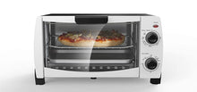 Load image into Gallery viewer, Mainstays 4-Slice White Toaster Oven with Dishwasher-Safe Rack &amp; Pan