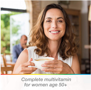 Centrum Silver Multivitamin for Women 50 Plus, Multivitamin/Multimineral Supplement with Vitamin D3, B Vitamins, Calcium and Antioxidants - 200 Count